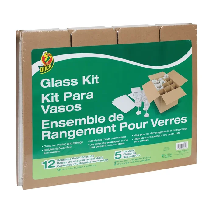 Duck Glassware Packing Kit For 14X14 Box