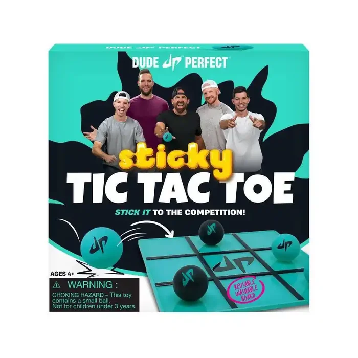 Dude Perfect Sticky Tic Tac Toe Game