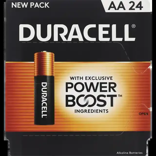 Duracell Coppertop Aa Alkaline Batteries, 24 Ct