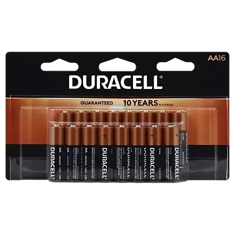 Duracell Coppertop Aa Alkaline Batteries