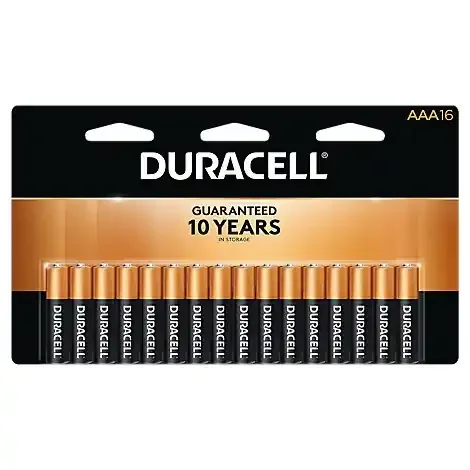Duracell Coppertop Aaa Alkaline Batteries
