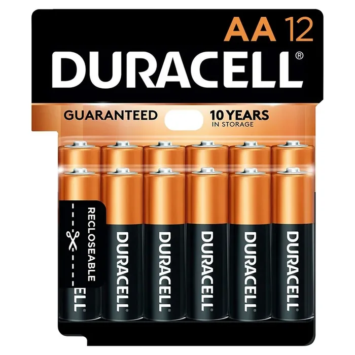 Duracell Coppertop Battery Alkaline Aa – 12 Count