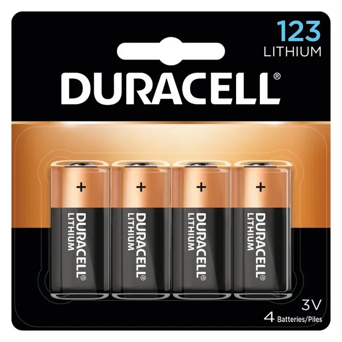 Duracell Lithium 123 Specialty Batteries