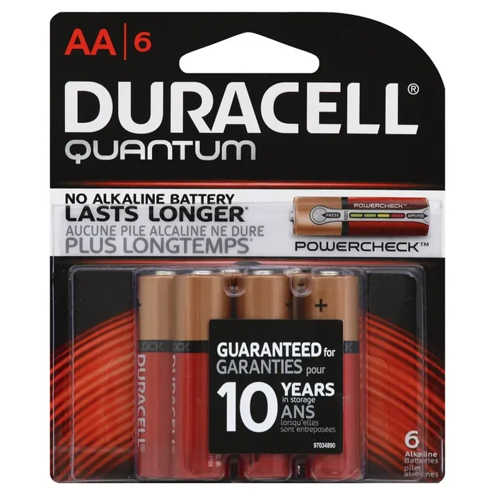 Duracell Quantum Aa Alkaline Batteries