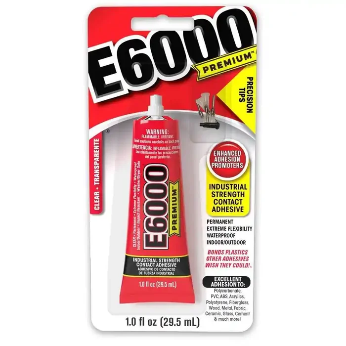 E6000 Premium Clear Adhesive with Precision Tips