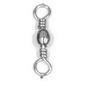 Eagle Claw Black Barrel Swivel 3/0