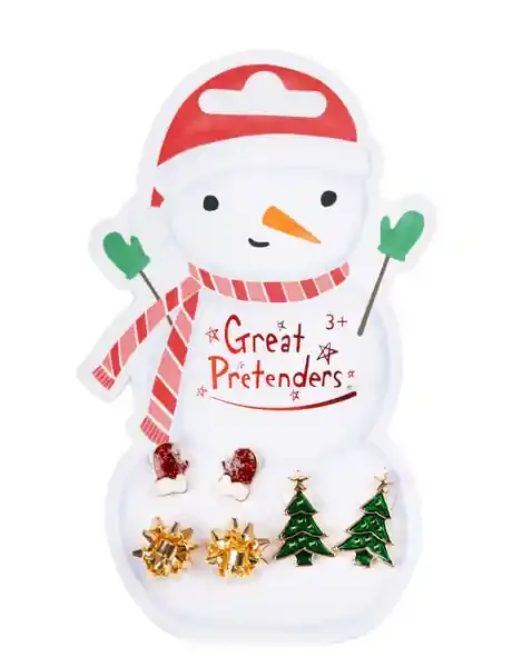 EARRINGS SNOWMAN