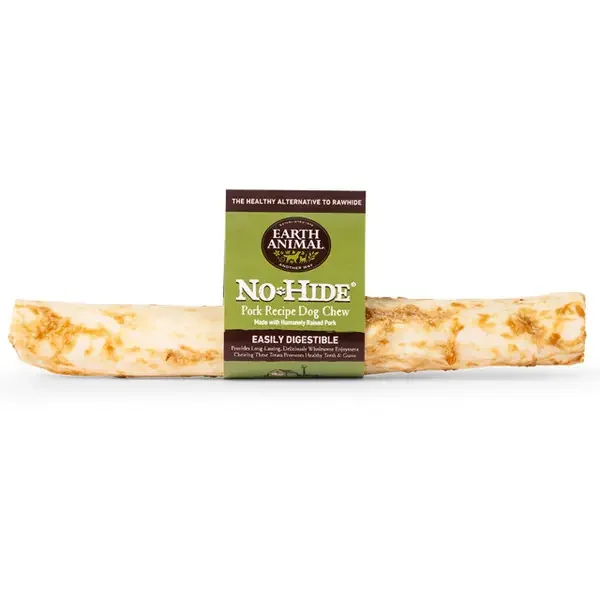 EARTH ANIMAL DOG NO-HIDE PORK 11 INCHES