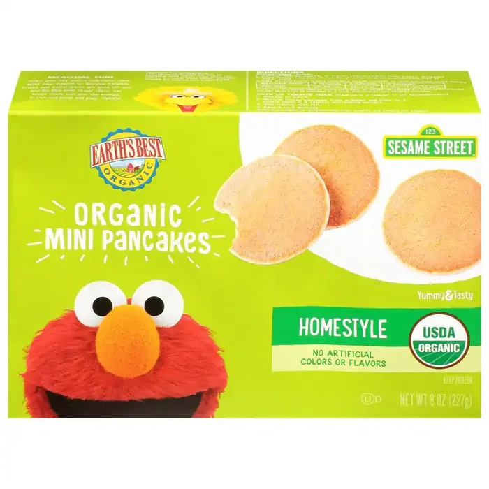 Earth‘s Best Organic Homestyle Pancakes Mini 8 oz