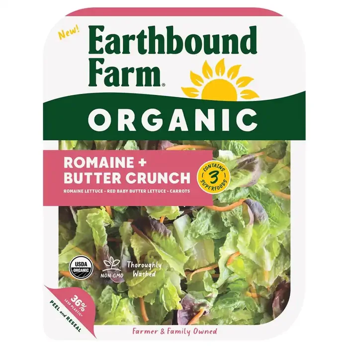 Earthbound Farm Organic Romaine Butter Crunch