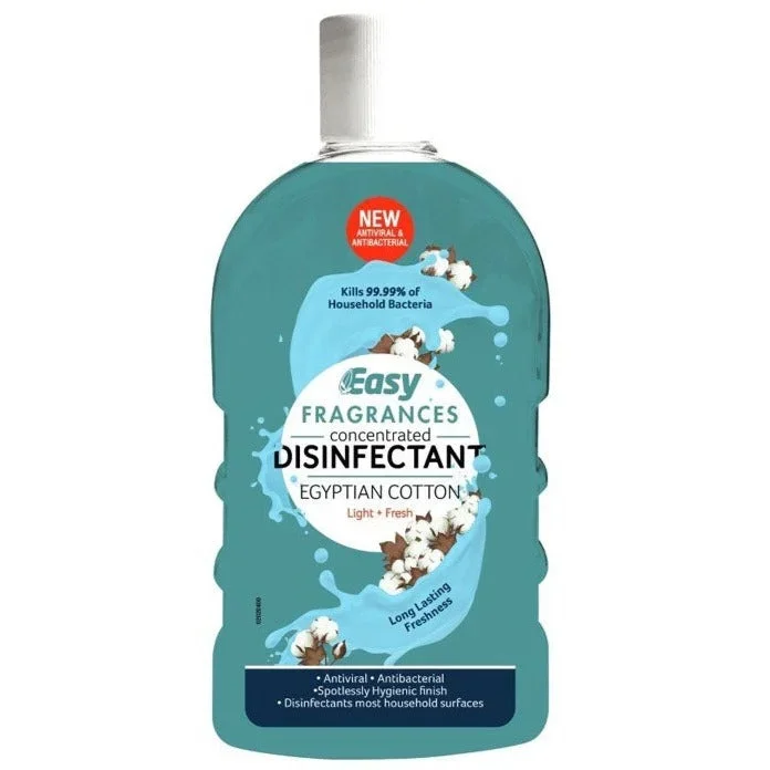 Easy Concentrated Disinfectant Egyptian Cotton 500ml – Case of 12