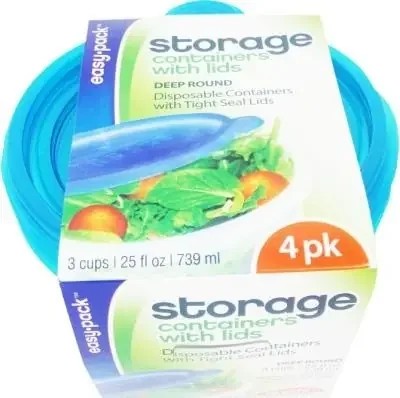 Easy Pack Deep Round Storage