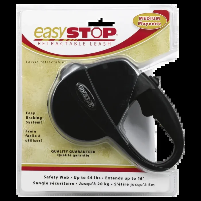 Easy Stop™ Retractable Leash Assorted Medium