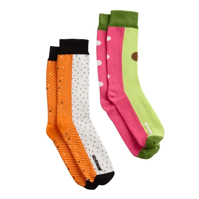 Eat My Socks Poke Bowl Sock Box 2 Piece Set