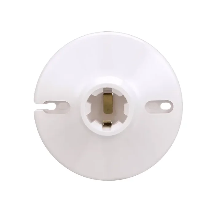 Eaton 660 -Watt Plastic Keyless Ceiling Socket , White
