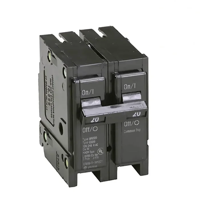 Eaton Type BR 20-amp 2 -Pole Standard trip Circuit Breaker