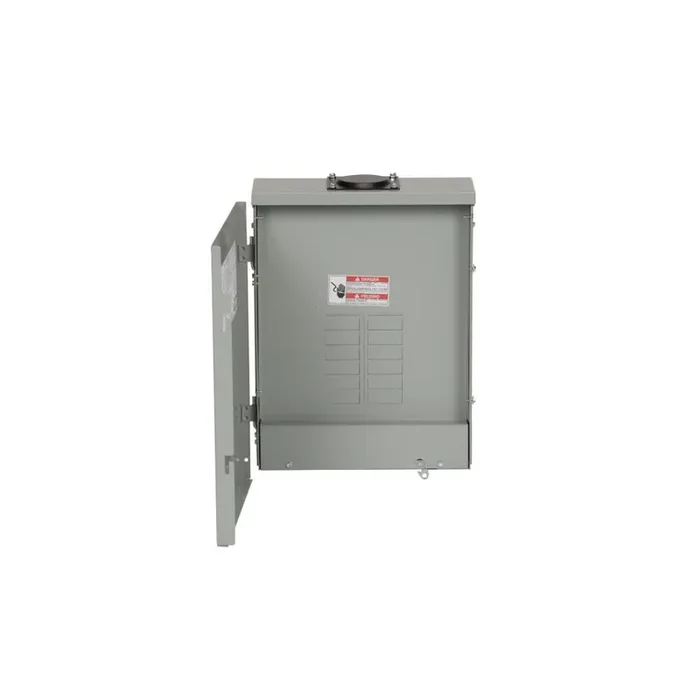 Eaton Type BR 200 -Amp 12 -Spaces 24 -Circuit Outdoor Main Lug Plug-On Neutral Load Center