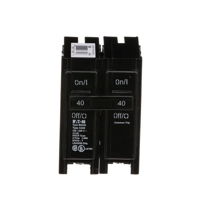 Eaton Type BR 40-amp 2 -Pole Standard trip Circuit Breaker