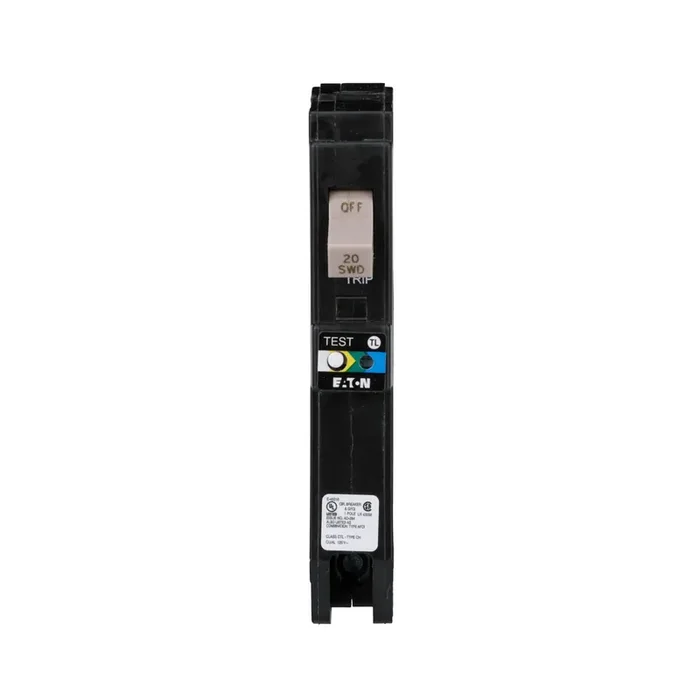 Eaton Type CH 20-amp 1 -Pole Dual function AFCI/GFCI Circuit Breaker