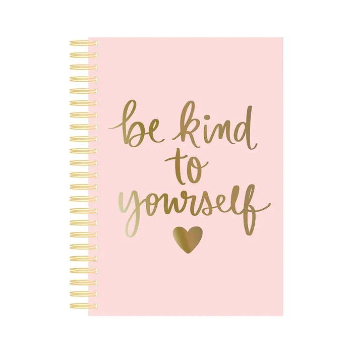 Eccolo Be Kind To Yourself 1 Subject Wide Rule Spiral Journal