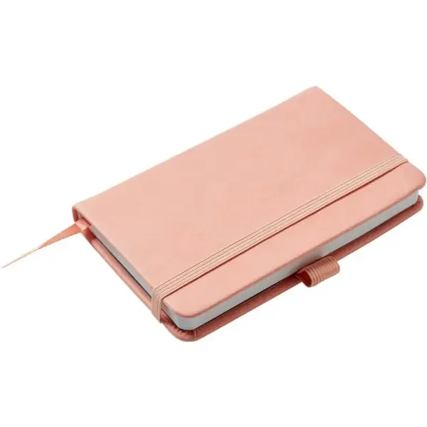 Eccolo Cool Jazz Journal, 3-1/2″” X 5-1/2″”, 192 Pages, Peach/Cool Gray