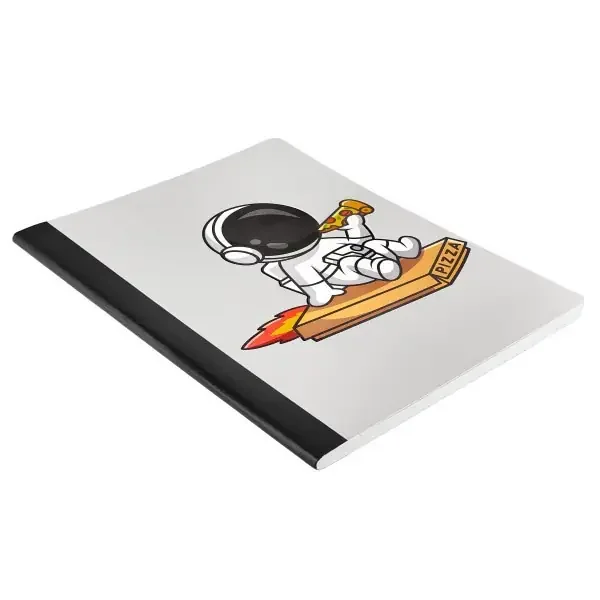 Eccolo Finale Composition Notebook, 7-1/2″” x 9-3/4″”, 1 Subject, College Rule, 80 Sheets, Kitsch In Space