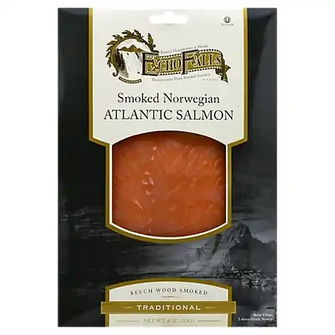 Echo Falls Salmon Atlantic Smoked Norwegian