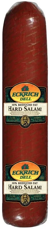Eckrich Low Salt Low Fat Hard Salami