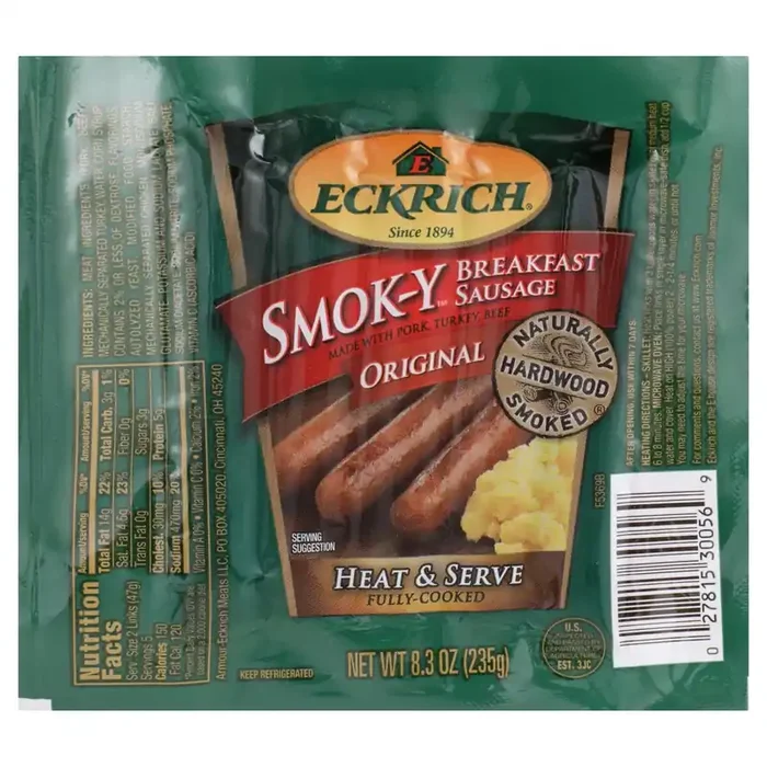Eckrich Smok-Y Original Breakfast Sausage Links