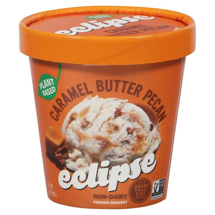 Eclipse Non-Dairy Caramel Butter Pecan Frozen Dessert 14 oz