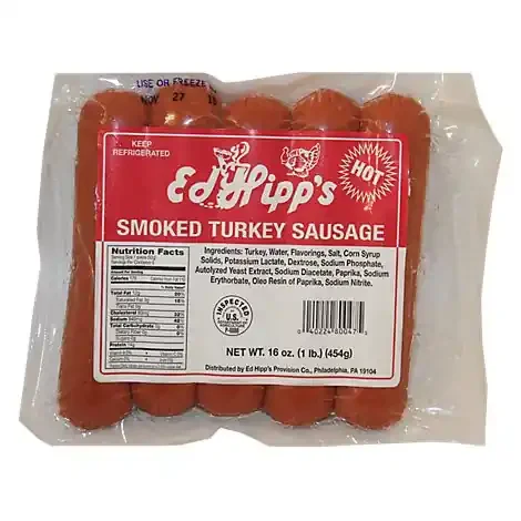 Ed Hipps Hot Sausage Turkey – 16 OZ