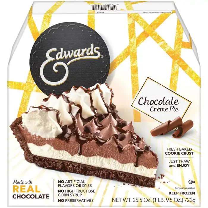 Edwards Hershey‘s Cream Pie With a Chocolate Cookie Crust