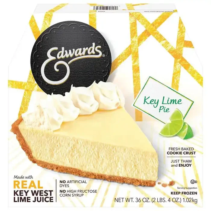 Edwards Premium Frozen Desserts Key Lime Pie