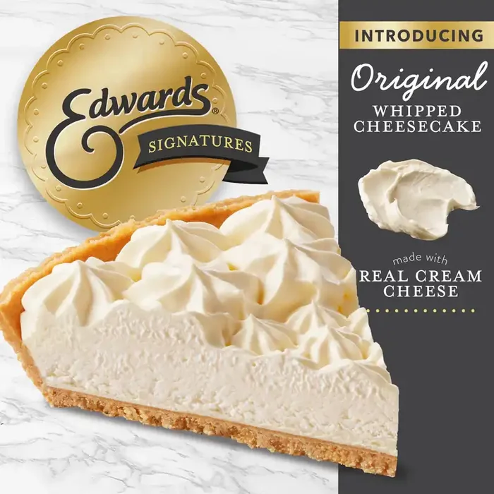 Edwards Signature Desserts Frozen Original Whipped Cheesecake
