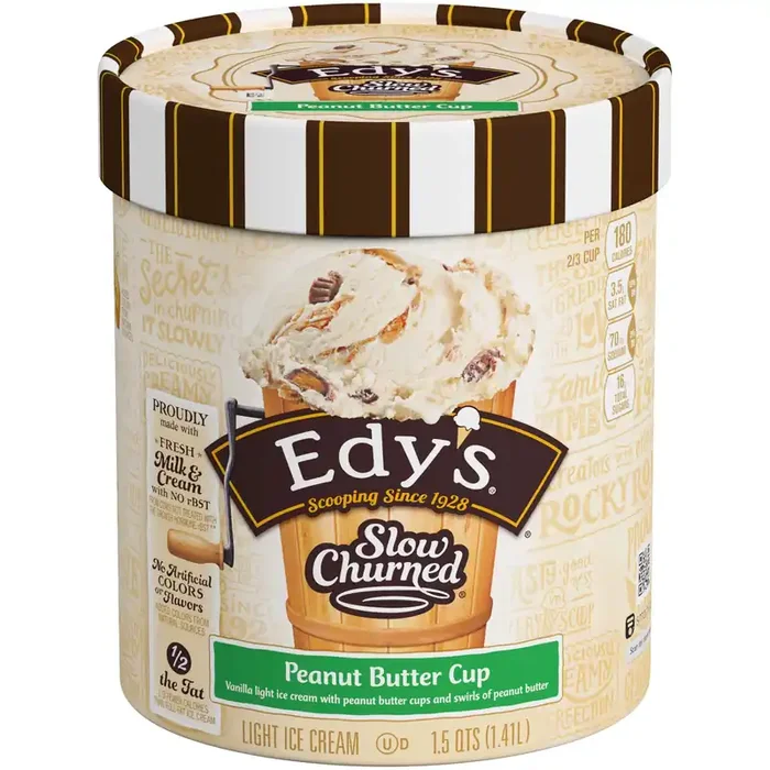 Edy‘s Slow Churned Peanut Butter Cup Ice Cream