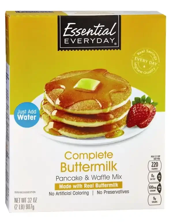 Ee Pancake &Waffle Mix Complt Butter