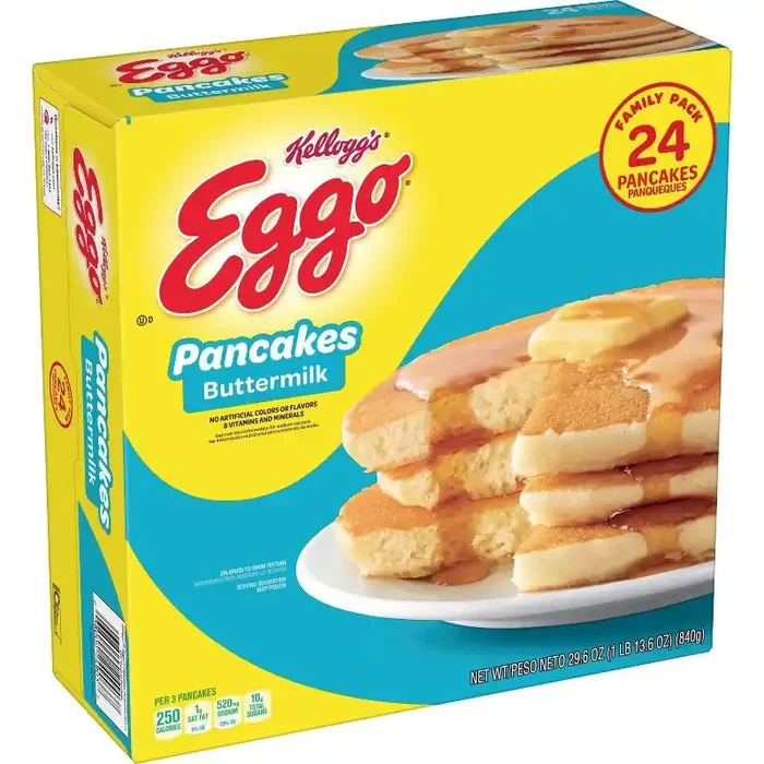 Eggo Frozen Buttermilk Pancakes – 29.6oz/24ct