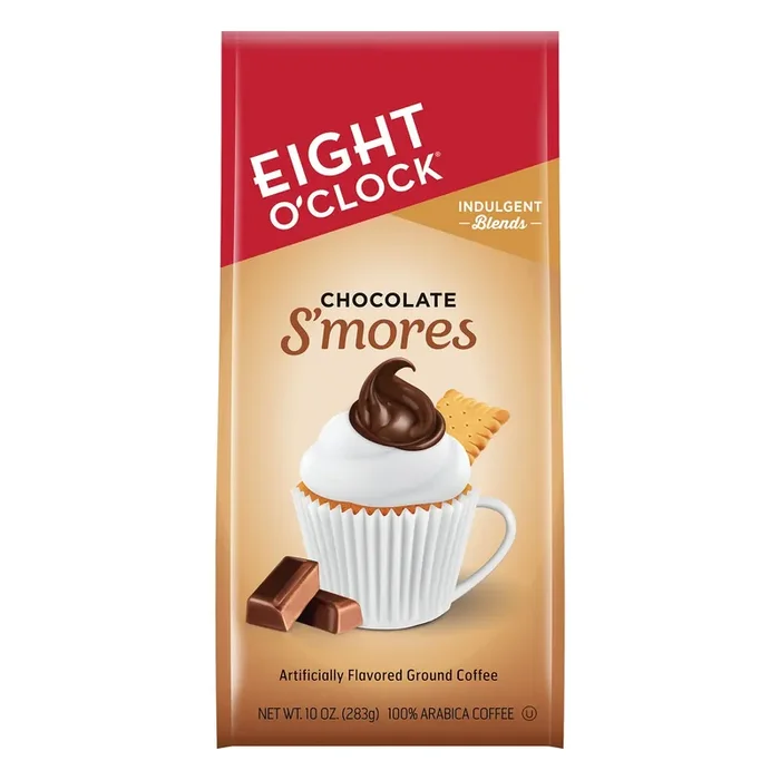 Eight O‘Clock Coffee Ground Chocolate S‘mores Coffee 10 oz