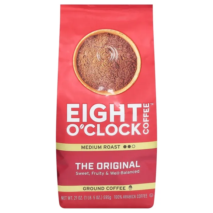 Eight O‘Clock Coffee Medium Roast Ground The Original Coffee – 21 oz