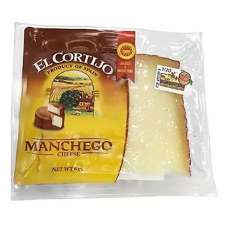 El Cortijo Manchego Cheese Wedge – 6 Oz