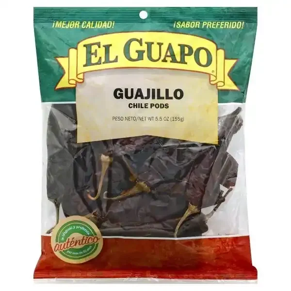 El Guapo Whole Guajillo Chili Pods (Chile Guajillo Entero), 5.5 oz