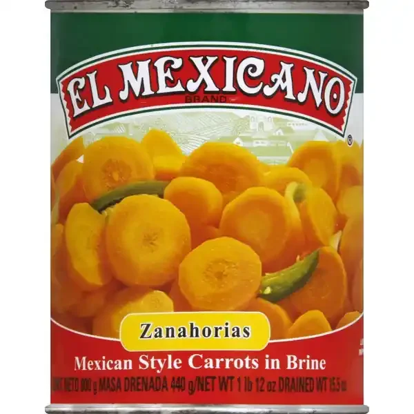 El Mexicano Sliced Pickled Carrots