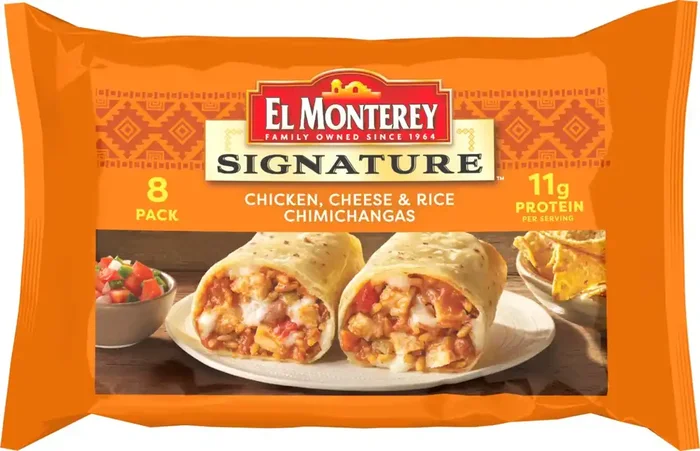 El Monterey Chimichangas, Chicken, Cheese & Rice