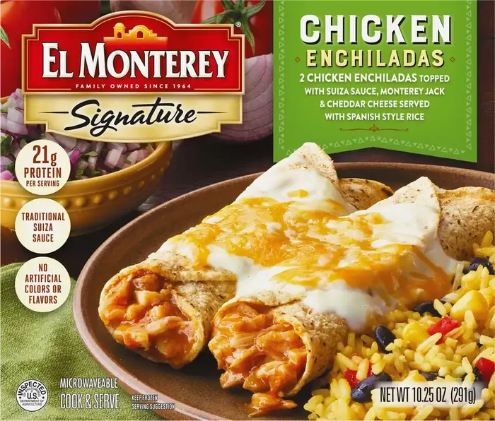 El Monterey Signatures Frozen Chicken Enchiladas – 10.25oz