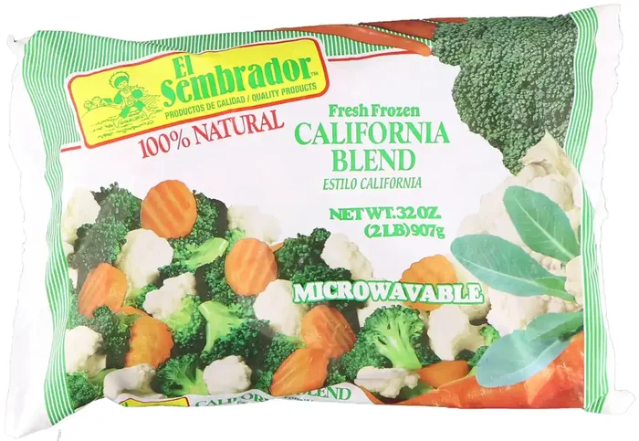 El Sembrador 100% Natural Fresh Frozen California Blend – 32 oz