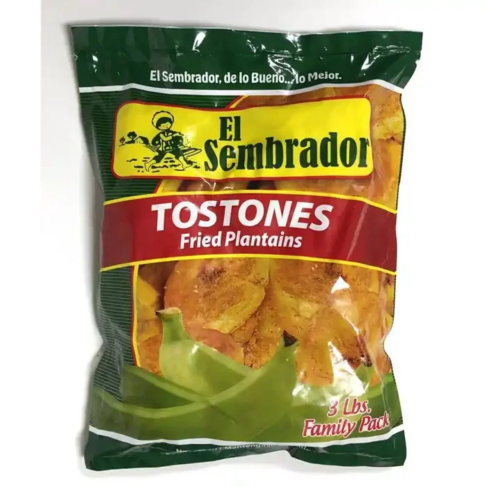 El Sembrador Frozen Tostones Fried Plantains – 3lb