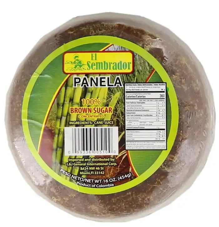 El Sembrador Panela 100% Brown Sugar Concentrated – 16 oz