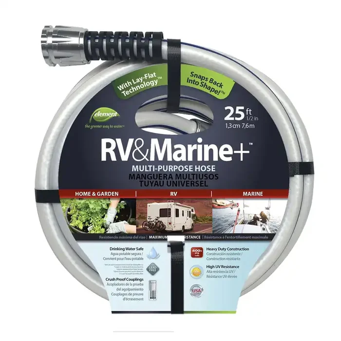 Element 1/2 in. Diameter Marine/RV Water Hose