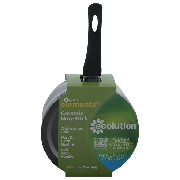 Elements Saucepan With Lid Gray