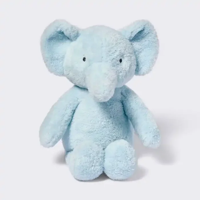 Elephant Plush Stuffed Animal – Blue – Cloud Island™